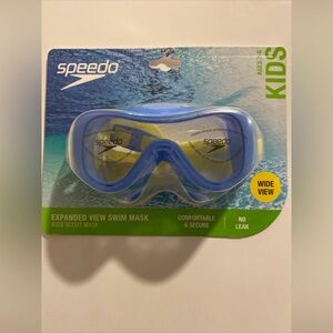 Speedo Kids Swim Mask Expanded View,ages 3-6 NEW